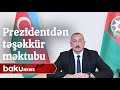 Prezident Azərbaycanı dəstəkləyən yeddi ölkə liderinə məktub ünvanladı