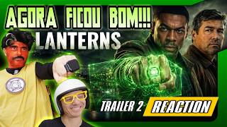 AGORA FICOU BOM  TRAILER 2 DE LANTERNAS SALVOU A SRIE  react