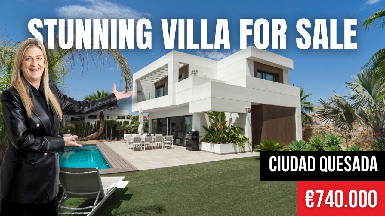 🌞 Stunning 3-Bed Villa with Sea Views & Pool in Ciudad Quesada | Prime Location! 🏡🇪🇸