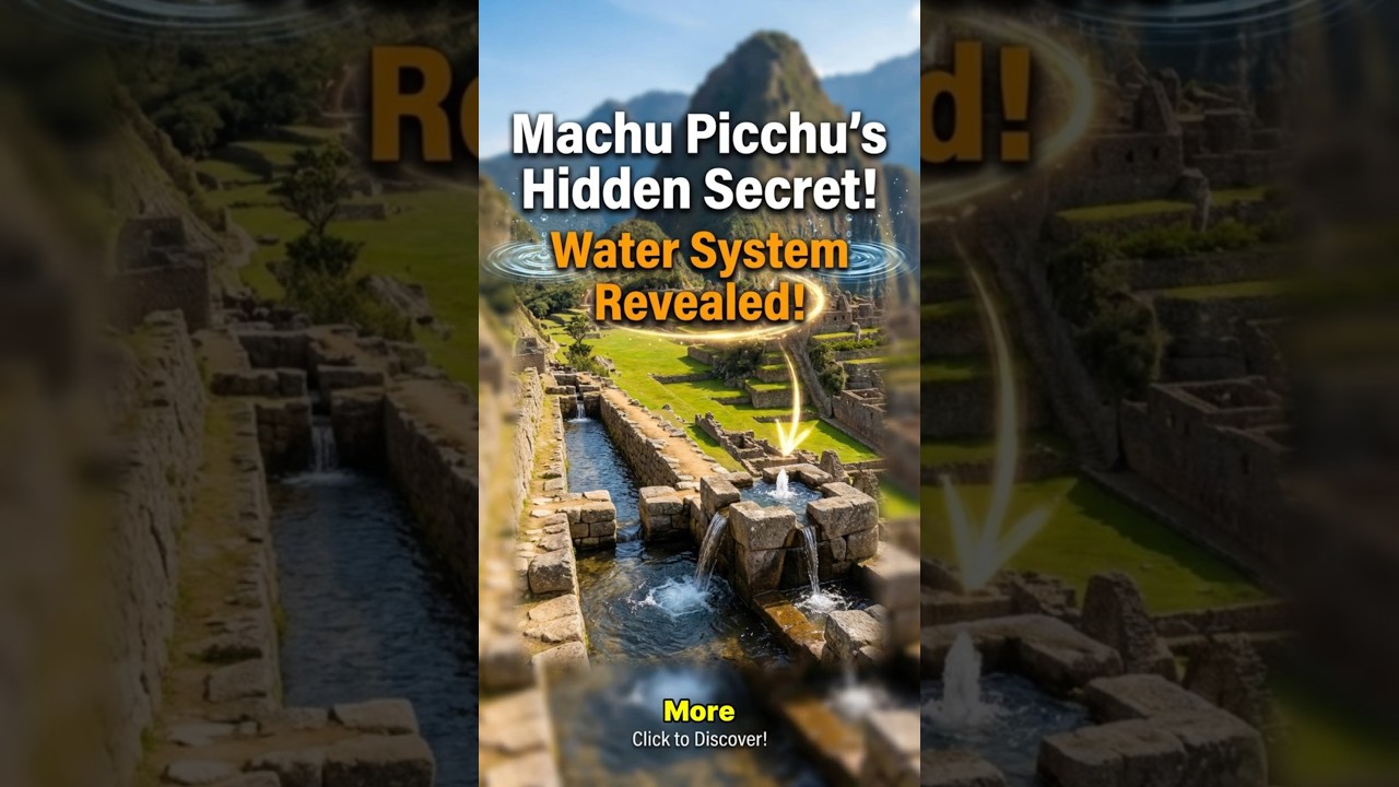 Machu Picchu’s Water Secrets How the Incas Built