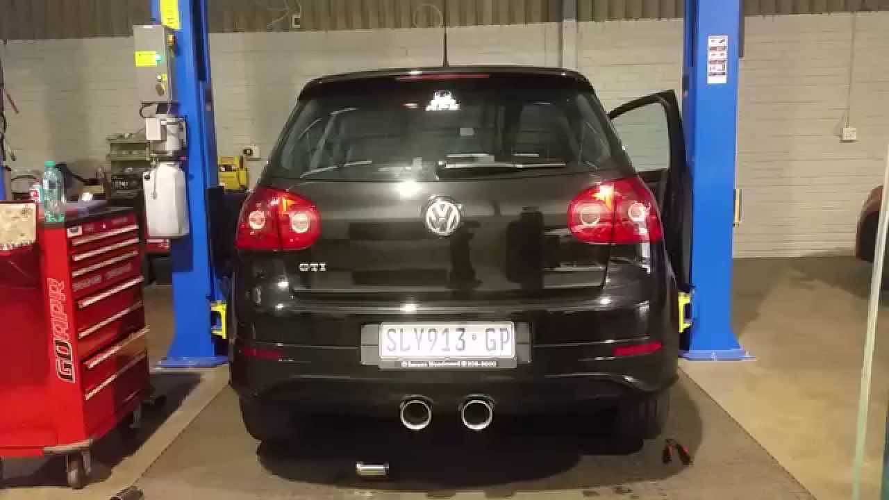 GOLF 5 GTI R32 STYLE REAR DIFFUSER ROGUE PERFORMANCE TURBO BACK EXHAUST ...