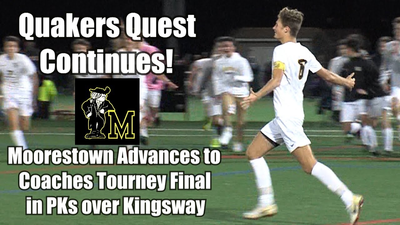 Moorestown 1(7) Kingsway 1(6) | Boys S.J. Coaches Tournament Semifinal | Quakers Win in PKs