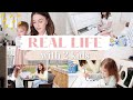 REAL DAY IN THE LIFE WITH 2 KIDS | decluttering, pre-k activities, all the things! | KAYLA BUELL