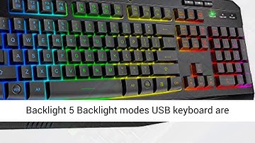 Best Keyboard under $50! Pictek RGB Backlit Anti ghosting Mechanical Gaming Keyboard (Reviews)