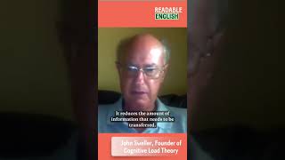 The Science of Reading: Dr. John Sweller’s Take 🧠 #shorts