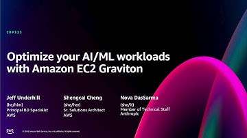 AWS re:Invent 2024 - Optimize your AI/ML workloads with Amazon EC2 Graviton (CMP323)