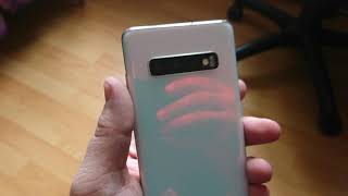 Samsung Galaxy S10 Prism White Unboxing Hungarian