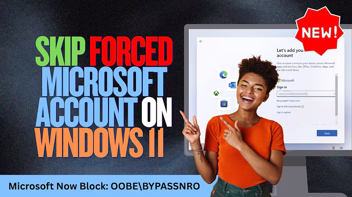 Skip Forced Microsoft Account During Setup on Windows 11