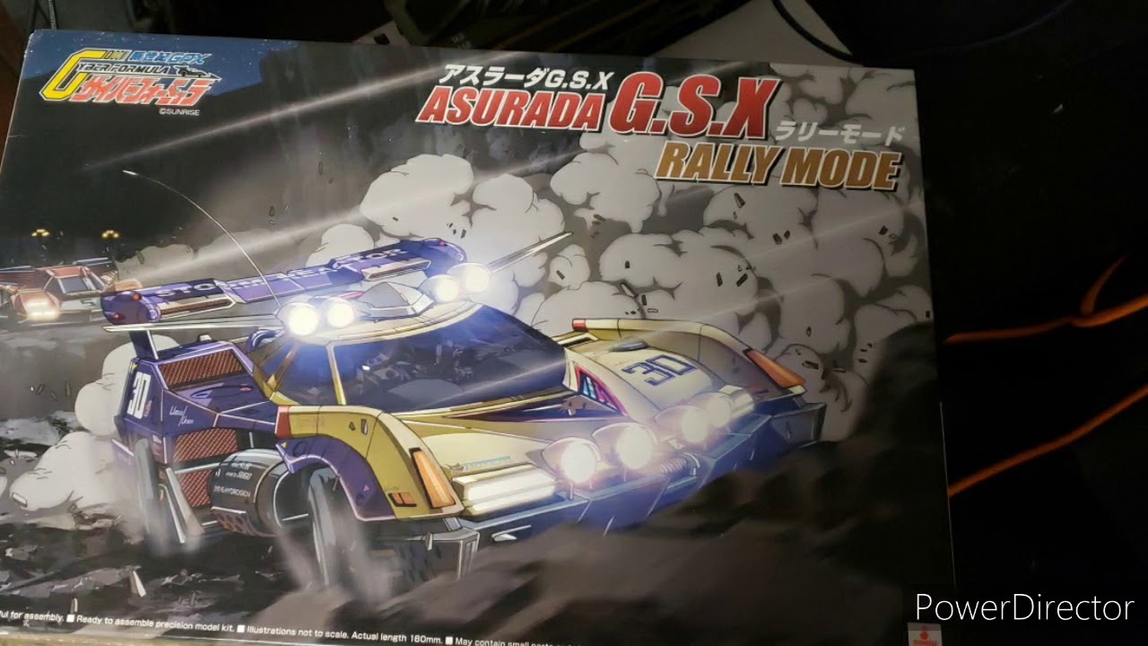 Sugo Asurada GSX Rally Mode 1/24 - YouTube