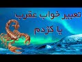 تعبیر خواب عقرب یا کژدم تعبیر خواب رنگهای عقرب نیش زدن کشتن و خوردن عقرب تعبیر خواب عقرب مرده تعبیر خواب عقرب یا کژدم تعبیر خواب رنگهای عقرب نیش زدن کشتن و خوردن عقرب تعبیر خواب عقرب مرده