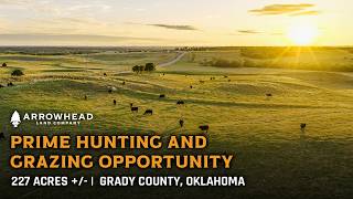LAND FOR SALE: 227± Acre Oklahoma Farm with Ponds, Creek, and Pasture