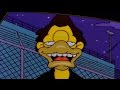 The Simpsons Lenny Drunk Scares Mr Burns