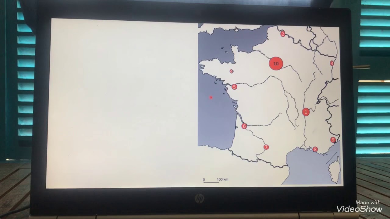 Géographie 3ème — Les grands repères géographiques de la France - YouTube