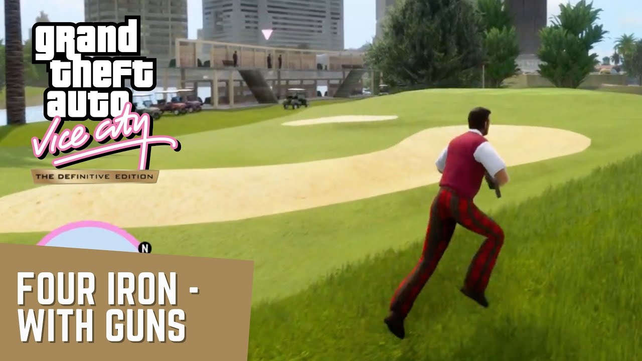 GTA Vice City Definitive Edition Four Iron [Easy Way] YouTube
