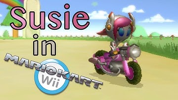 Susie from Kirby in Mario Kart Wii (Mod)