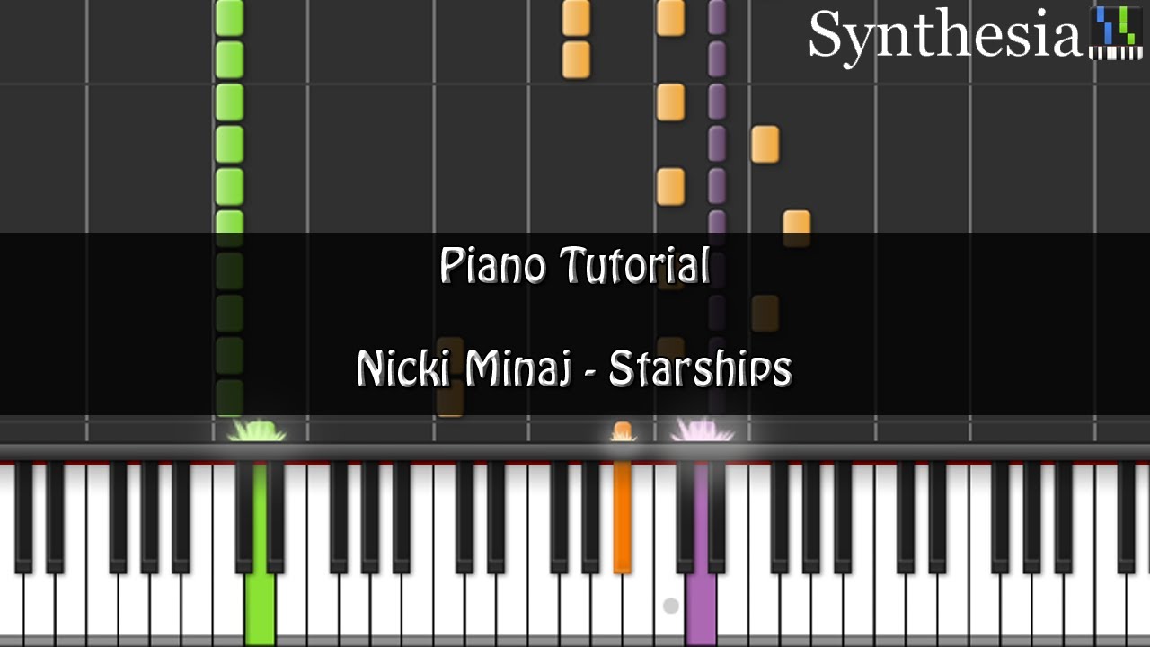 Nicki Minaj - Starships [Piano] - YouTube