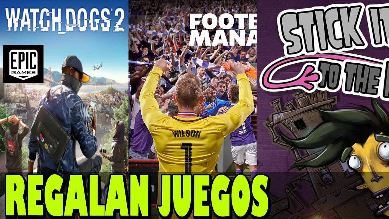 Epic Games oferece FootBall Manager 2020, Stick It To The Man! e Watch Dogs  2