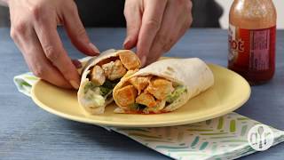 How to Make Buffalo Chicken Wraps | Wrap Recipes | Allrecipes.com