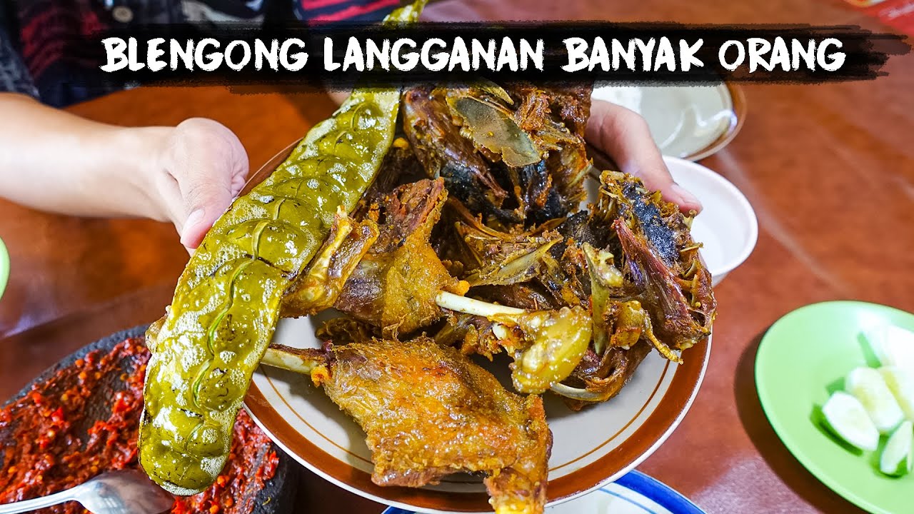 SAMBEL TRASINYA TOP! BLENGONG GORENG BU SAIROH KULINER BREBES