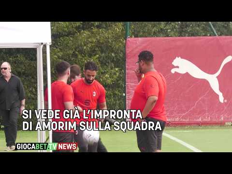 Video Milan - Si vede già limpronta di Amorim sulla squadra