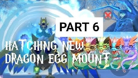 PART 6 HATCHING NEW DRAGON EGG MOUNT // UTOPIA ORIGIN😎#ryuusora7 #utopiaorigin #hatching #dragoneggs