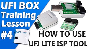 UFI Box Training Lesson 4 | How to use UFI Lite Isp Tool | How Ufi Lite Isp Tool Work
