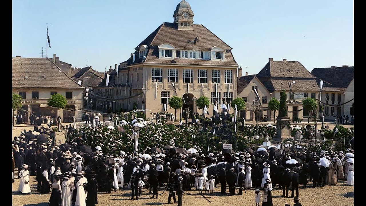 Nowogard, Naugard w ożywionych starych fotografiach