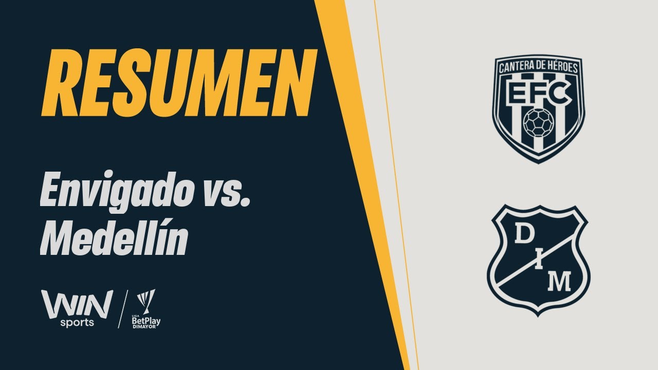 Envigado vs. Medellín (resumen y goles) | Copa BetPlay Dimayor 2025 | Semifinales