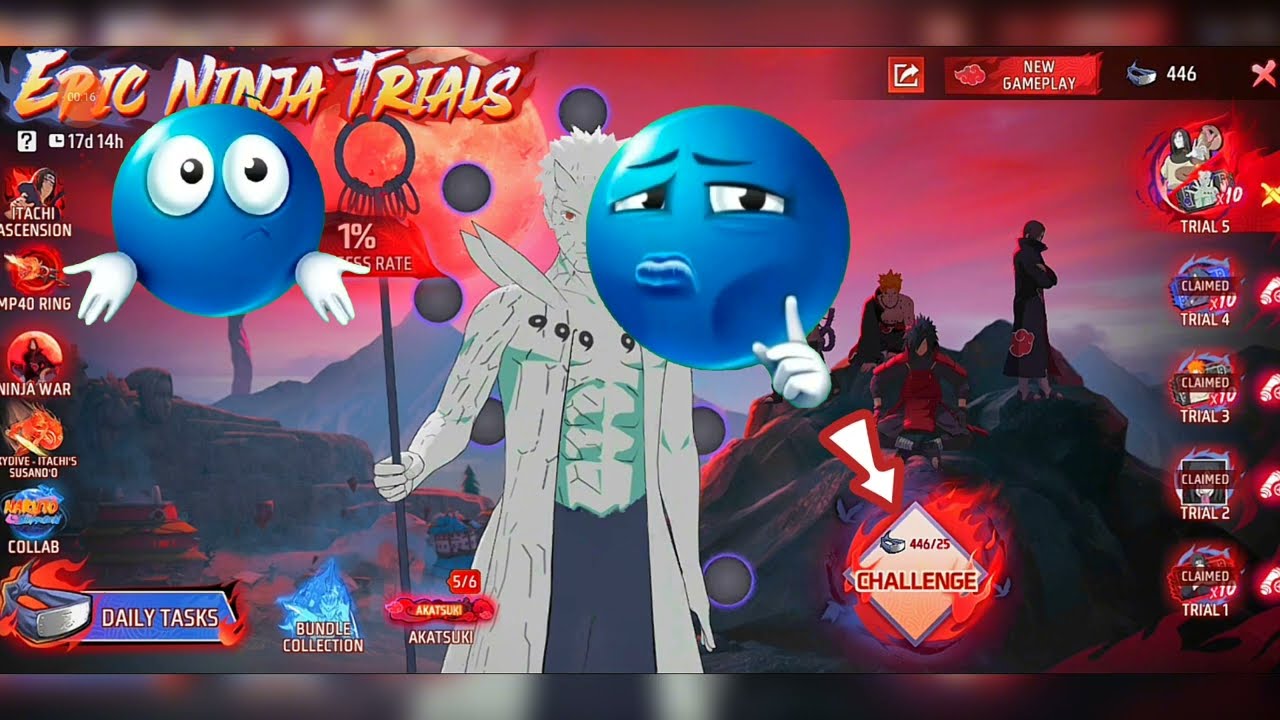 How To Complete Epic Ninja Trials Event Kaise Pura Karen FF New Event Orochimaru Bundle Kaise Milega