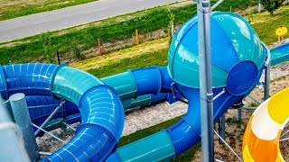 Aquacinema - Sphere | Strange LED Funnel Water Slide POV
