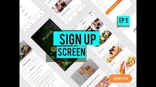 How to make a Food Recipe App with Swift iOS: Ep 5- Sign Up screen screenshot 3