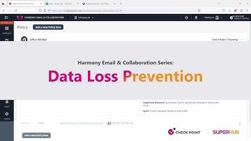 Check Point Harmony Email & Collaboration: Part 5 - Data Loss Prevention | SUPERHUB