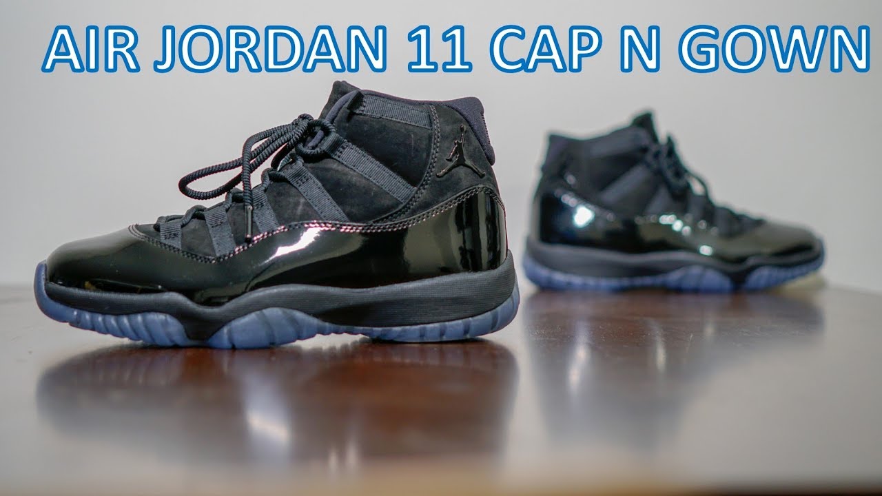 Air Jordan 11 Cap n Gown - YouTube