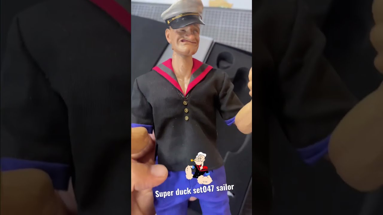 Super duck set047 the sailor 1:6 figure - YouTube