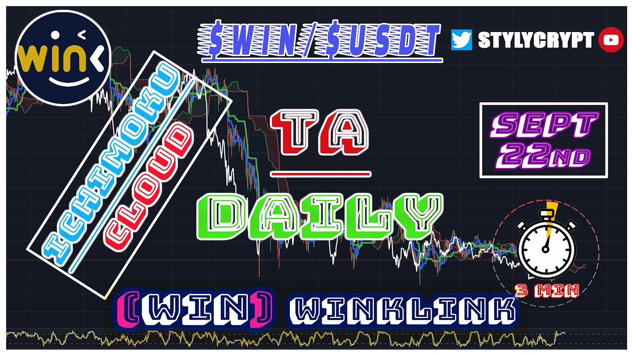 💣  WIN WinkLink Oracle 22 SEPTEMBER $WIN Technical Analysis - price prediction How to use ichimoku
