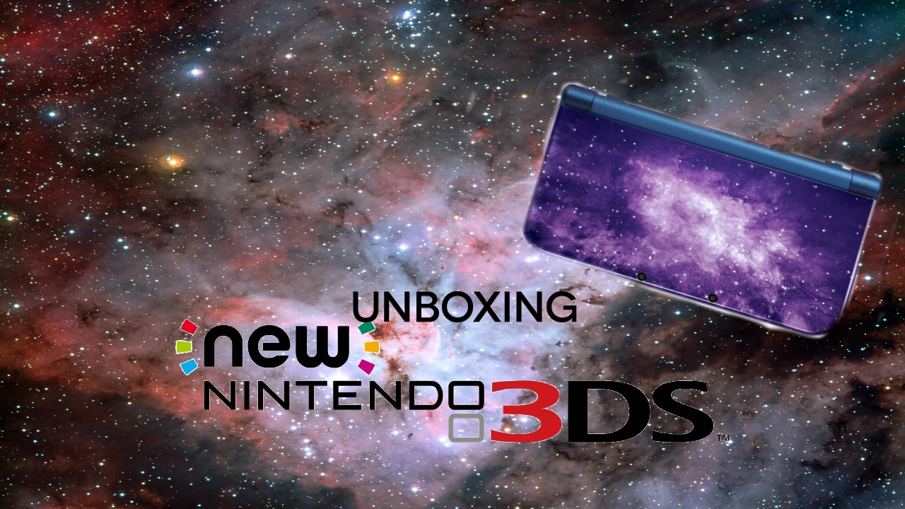 New Nintendo 3DS XL Galaxy Style Unboxing YouTube