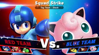 SSBU Squad Strike With Themed Teams Tournament. Winners Round 1 (Toy Story VS Treats)