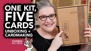 Watch me unbox the latest card kit from @SimonSaysStamp!
