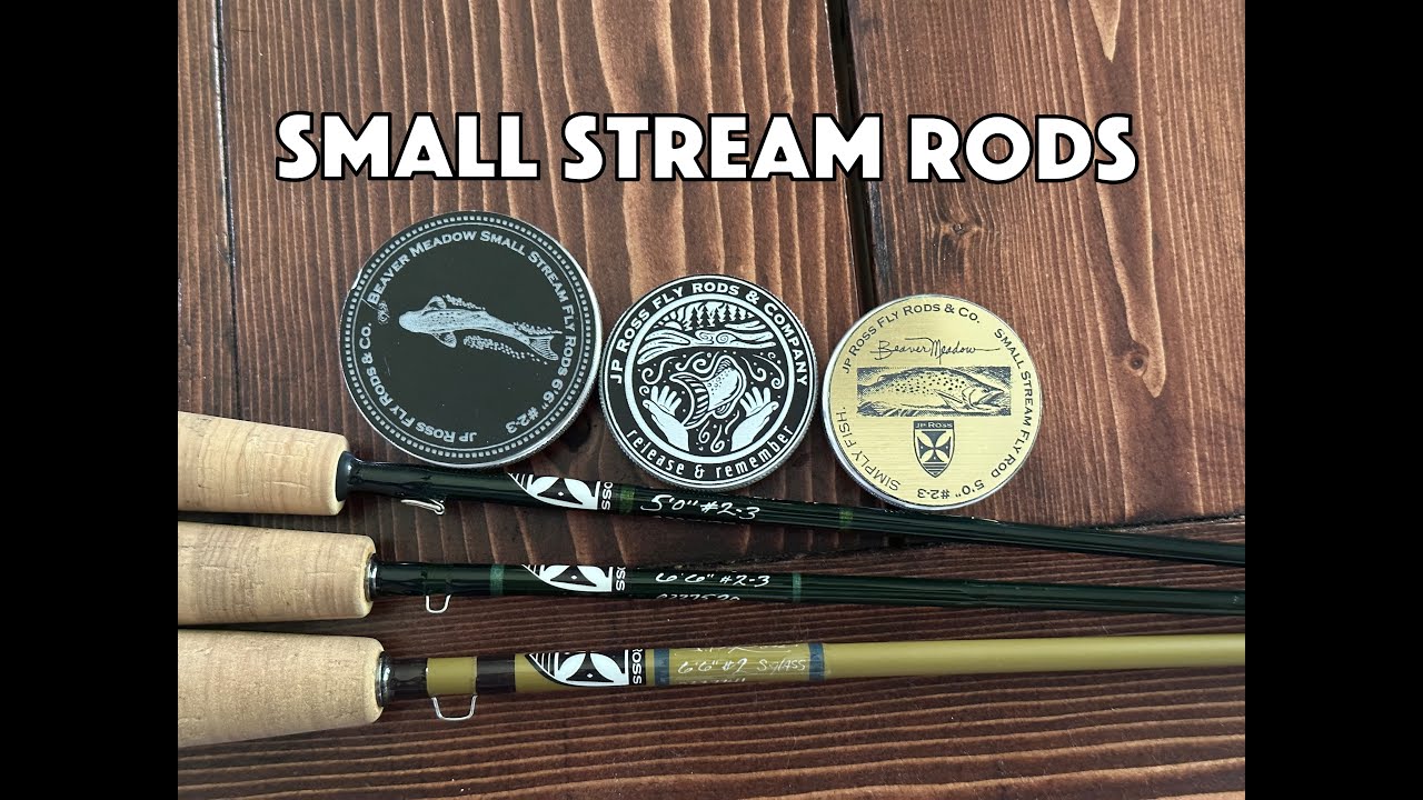 An in depth look into a few JP ROSS Small Stream Rods 