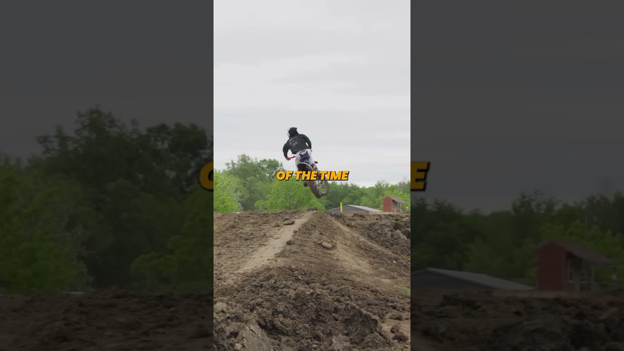 This isn't always necessary #motocross