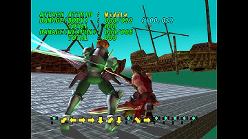 PGXP - Beetle PSX HW - RetroArch - Soul Blade - PGXP before/after