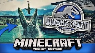 JURASSIC WORLD IN MCPE 1.1 - Minecraft PE Jurassic Craft Addon + Map (Minecraft Pocket Edition 1.1) screenshot 4