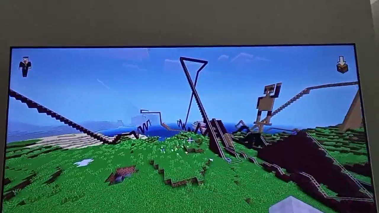 Ich teste einen ultra krassen Minecraft Achterbahn-Park 