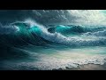 Time to deep relaxation  zen music stress relief meditation calming ocean waves