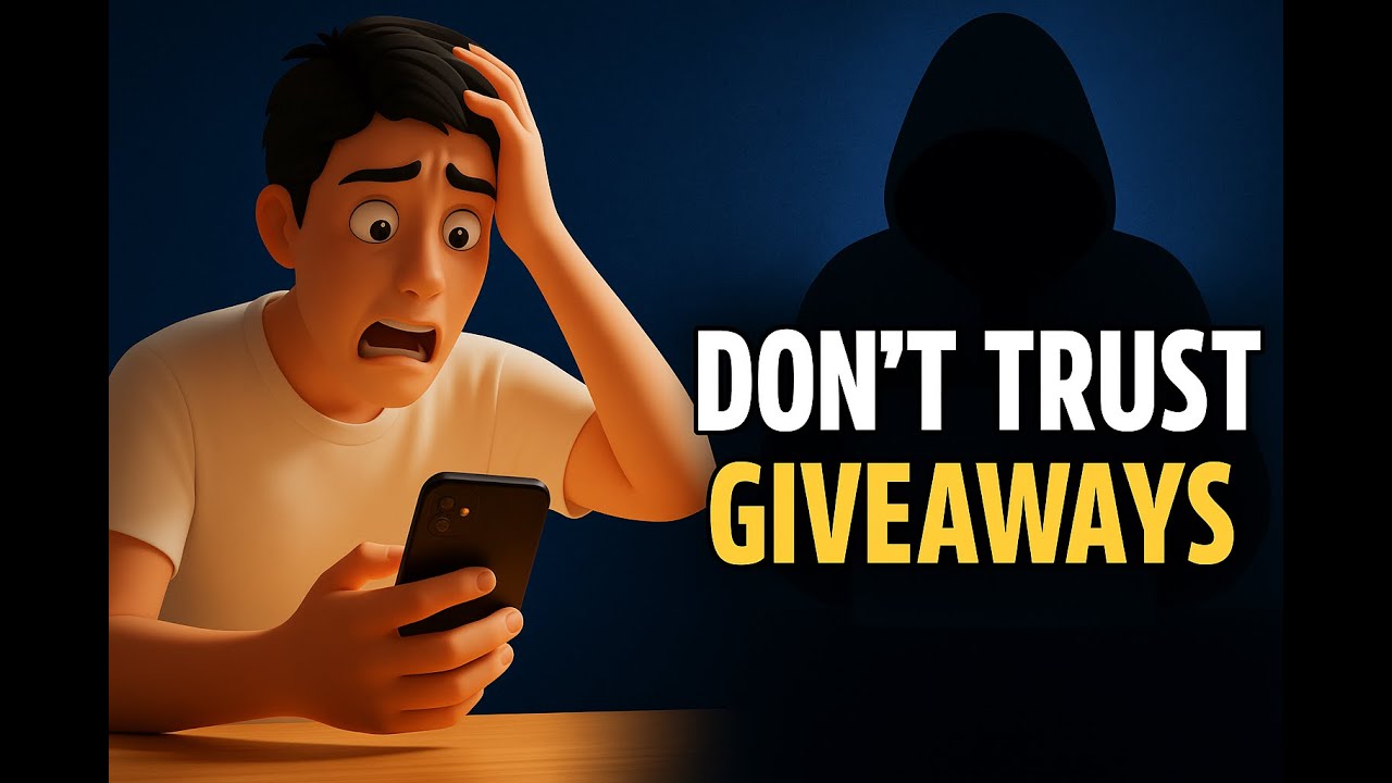 Don’t Fall for Fake Giveaways! How Hackers Trick You