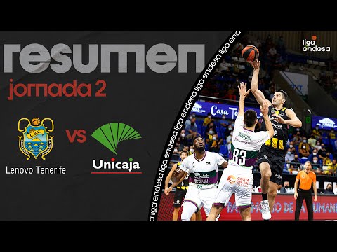 Lenovo Tenerife - Unicaja (87-82) RESUMEN | Liga Endesa 2021-22