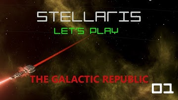Lets Play: Stellaris Utopia Expansion Galactic Republic  Episode #1