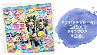 12x12 Scrapbooking Layout - Capture