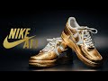 NIKE AF1 GOLD EDITION | エアフォースを金箔で黄金にしてみた