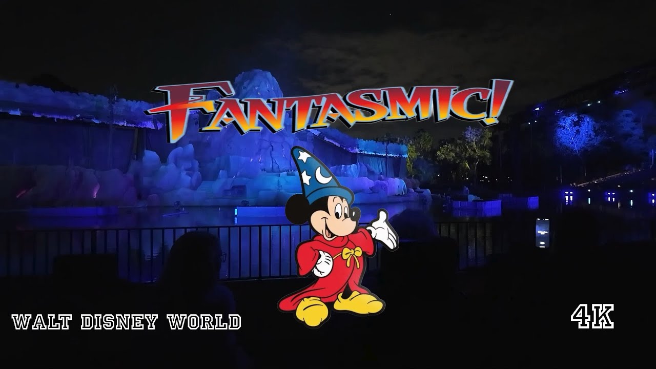 Fantasmic show 2025 au Walt Disney Studios #fantasmic #waltdisneyworld  #disneyshows #mickeymouse 